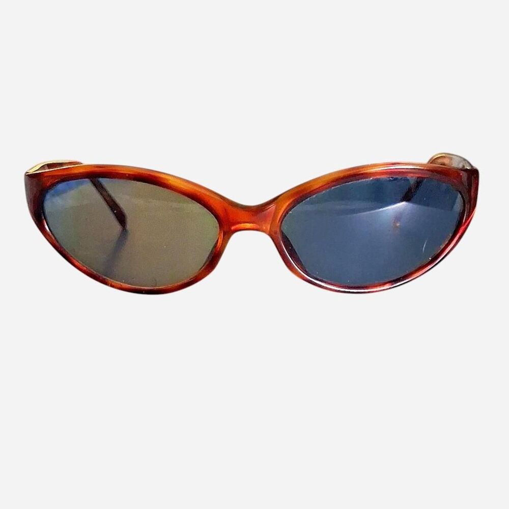 Fossil Men's Brown and Orange Sunglasses